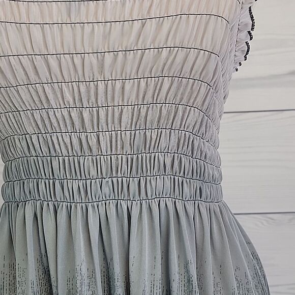 Arianna by Howard's silk blend floral print sun dress Women's Size S - Picture 4 of 12